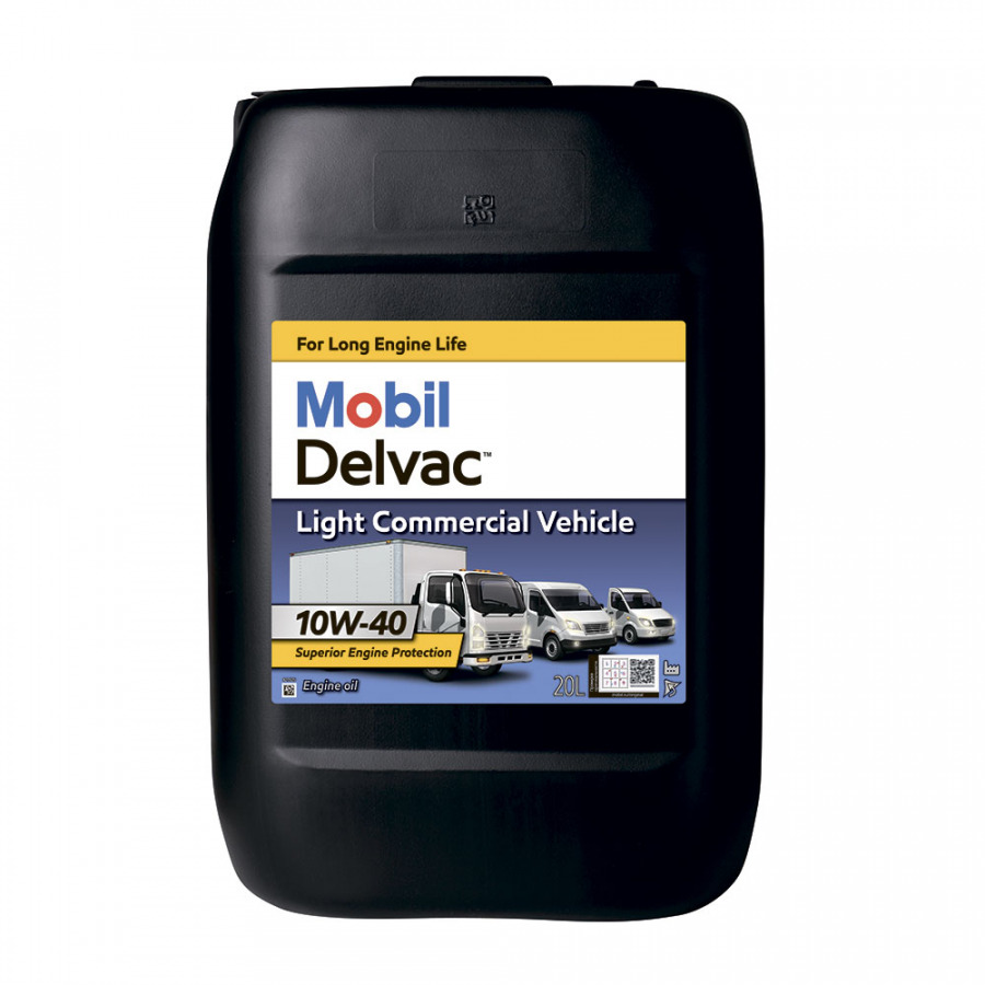 Mobil Delvac Light Commercial Vehicle 10W-40 20L, артикул Mobil 154540