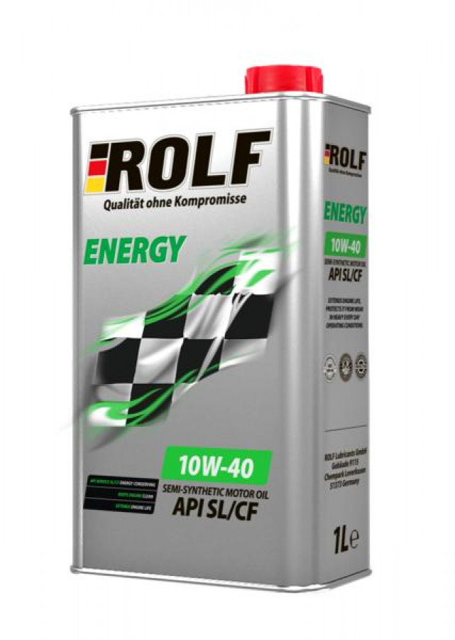 ROLF Energy SAE 10W-40 API SL/CF, 1L, артикул Mobil 322232