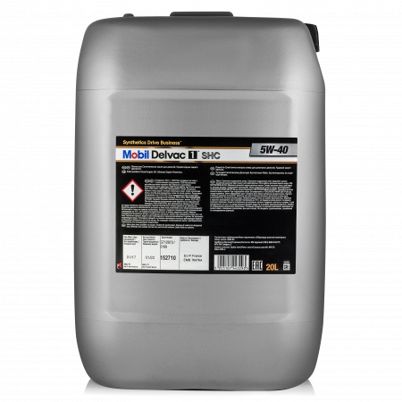 Mobil Delvac 1 SHC 5W-40 20 liter 152710