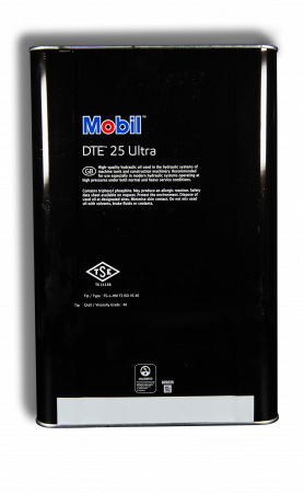 Mobil DTE 25 Ultra 16L, артикул Mobil 155356