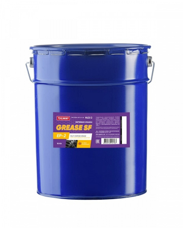 Oilway Grease SF EP-2, 18KG, артикул Mobil 4640076016183